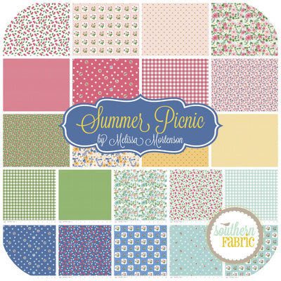 Summer Picnic Fat Quarter Bundle (24 pcs) by Melissa Mortenson for Riley Blake (FQ-10750-24)