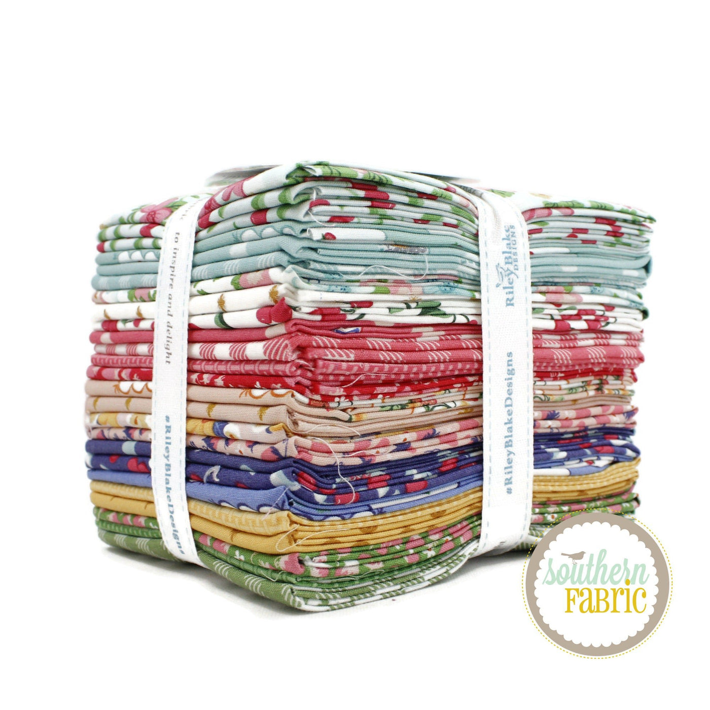 Summer Picnic Fat Quarter Bundle (24 pcs) by Melissa Mortenson for Riley Blake (FQ-10750-24)