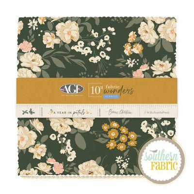 LM-IMAGE-108812211-A Year In Petals - Layer Cake (42 pcs) by Bonnie Christine for Art Gallery Fabrics (10WAYP)