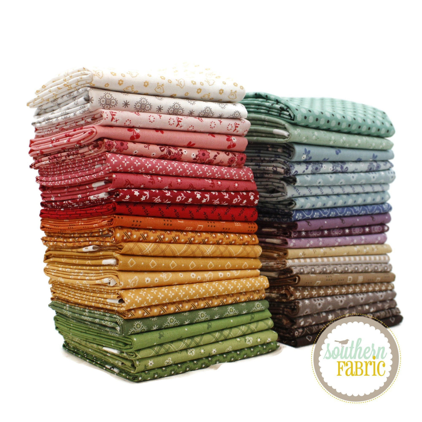 Calico Fat Quarter Bundle (40 pcs) by Lori Holt for Riley Blake (LH.CA.FQ)