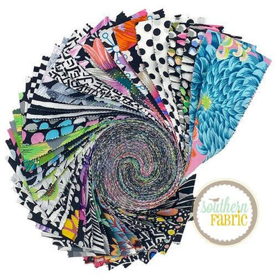 Polaris Classics Plus - Jelly Roll (40 pcs) by Kaffe Fassett for Free Spirit (FB4DRGP.POLARIS)