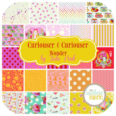 Curiouser and Curiouser - Wonder Fat Quarter Bundle (24 pcs) by Tula Pink for Free Spirit