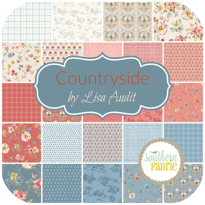 Countryside Jelly Roll (40 pcs) by Lisa Audit for Riley Blake (RP-14530-40)