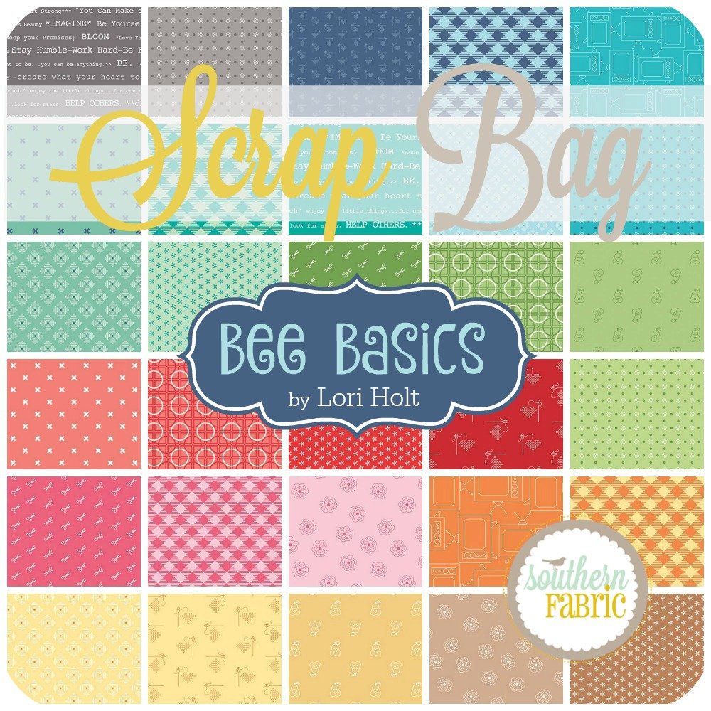 Bee Basics Scrap Bag (approx 2 yards) by Lori Holt for Riley Blake (LH.BB.SB)