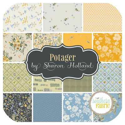 Potager - Fat Quarter Bundle (16 pcs) by Sharon Holland for Art Gallery Fabrics (FQWPTG)