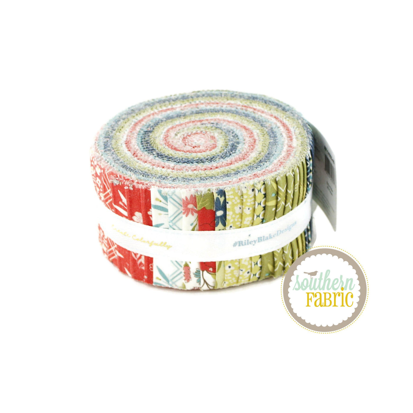 Feed My Soul Jelly Roll (40 pcs) by Sandy Gervais for Riley Blake (RP-14550-40)