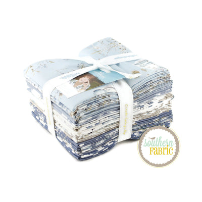 Blue Escape Coastal Fat Quarter Bundle (18 pcs) by Lisa Audit for Riley Blake (FQ-14510-18)