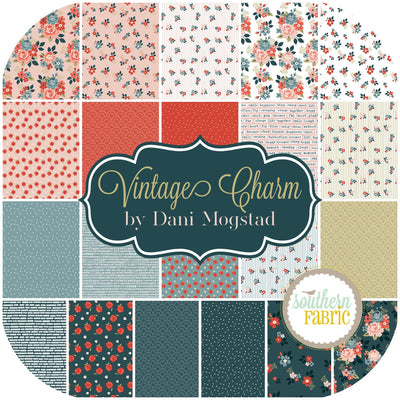 Vintage Charm - Fat Quarter Bundle (21 pcs) by Dani Mogstad for Riley Blake (FQ-15270-21)