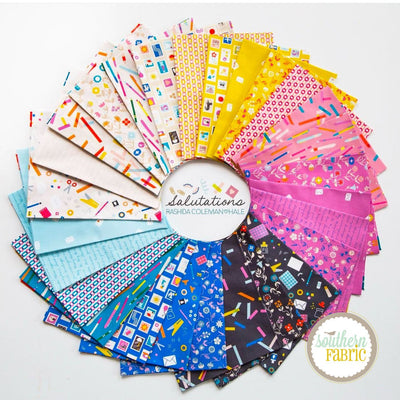 Salutations - Fat Quarter Bundle (27 pcs) by Rashida Coleman Hale for Ruby Star Society (RS1089FQ)