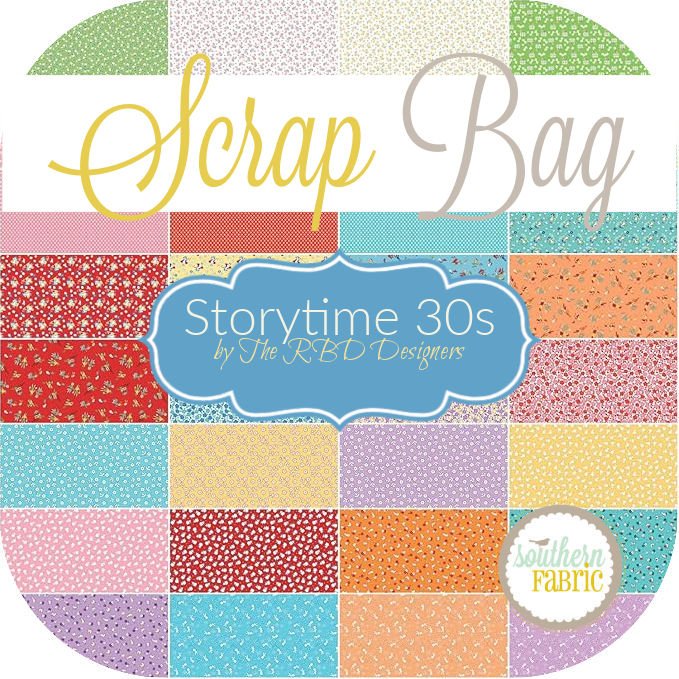 Storytime 30s - Scrap Bag (approx 2 yards) by RBD Designers for Riley Blake