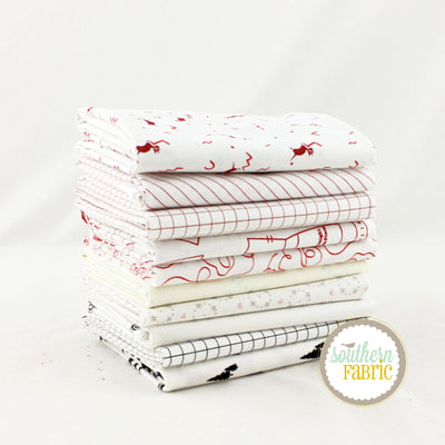 White Low Volume - Scrap Bag (Mixed Designers - Southern Fabric)