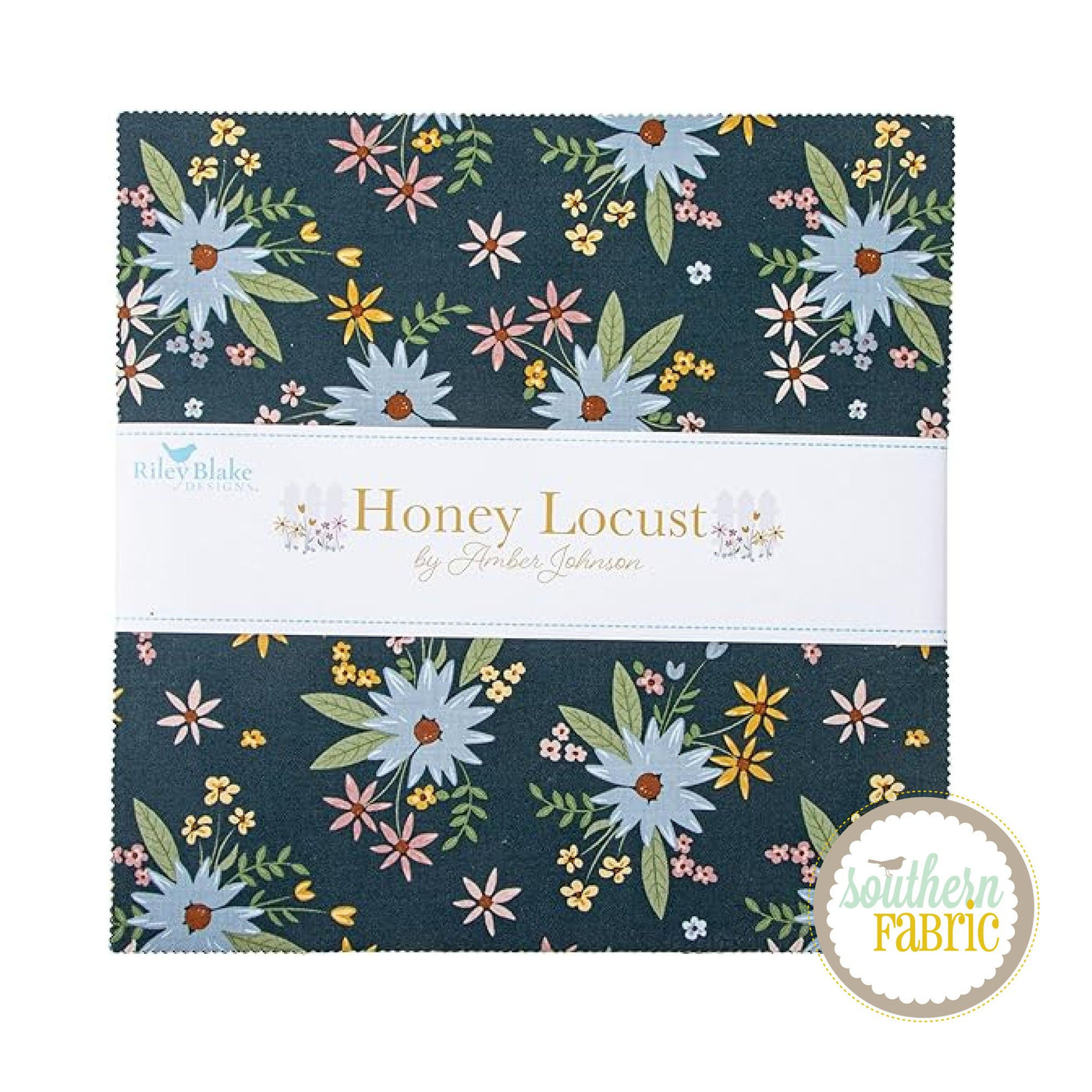 Honey Locust - Layer Cake (42 pcs) by Amber Johnson for Riley Blake (10-16270-42)