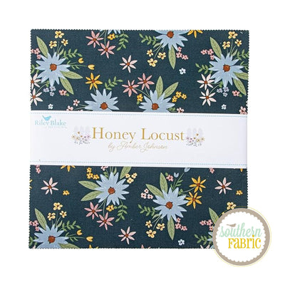 Honey Locust - Layer Cake (42 pcs) by Amber Johnson for Riley Blake (10-16270-42)