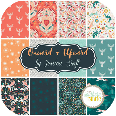 Onward & Upward - Fat Quarter Bundle (Jessica Swift - Art Gallery) 12 pcs