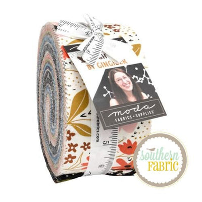 Night Owl - Jelly Roll (40 pcs) by Gingiber for Moda (48420JR)