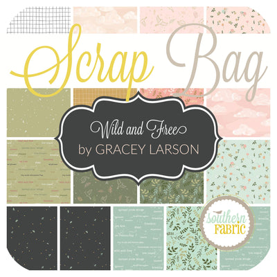 Wild and Free Scrap Bag (approx 2 yards) by Gracey Larson for Riley Blake (GL.WF.SB)