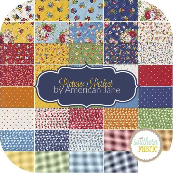 Picture Perfect Jelly Roll (40 pcs) by American Jane for Moda (21800JR)