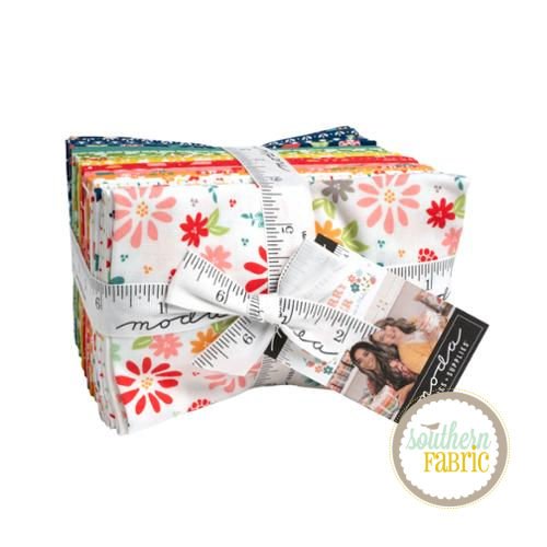 LM-IMAGE-106088455-Raspberry Summer - Fat Eighth Bundle (34 pcs) by Sherri & Chelsi for Moda (37690F8)