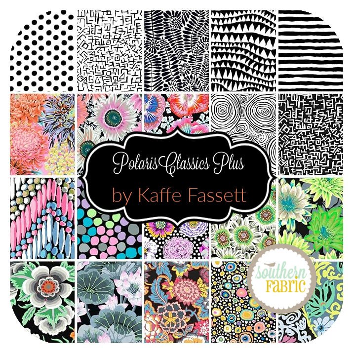 Polaris Classics Plus - Jelly Roll (40 pcs) by Kaffe Fassett for Free Spirit (FB4DRGP.POLARIS)