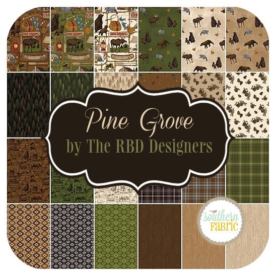 Pine Grove - Layer Cake (42 pcs) by RBD Designers for Riley Blake (10-15930-42)