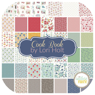 Cook Book - Fat Eighth Bundle (34 pcs) by Lori Holt for Riley Blake (LH.CB.F8)