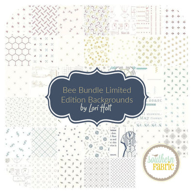 Bee Bundle Limited Edition Backgrounds - Jelly Roll (40 pcs) by Lori Holt for Riley Blake (RP-15571-40)