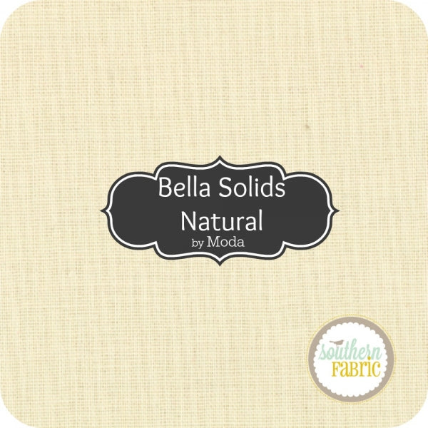 Bella Solids - Natural - Layer Cake (42 pcs) by Moda