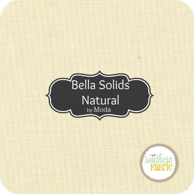 Bella Solids - Natural - Layer Cake (42 pcs) by Moda