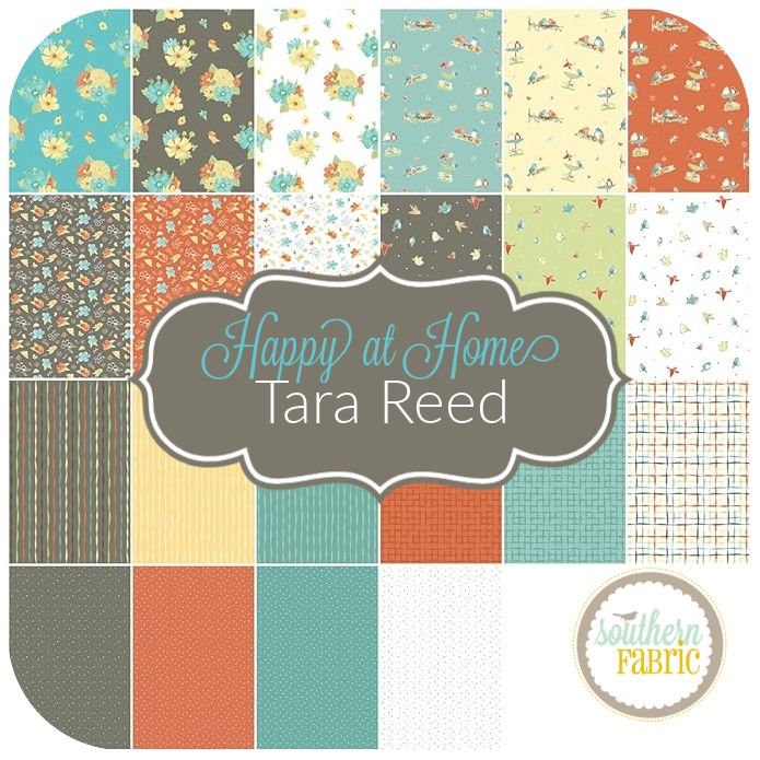 Happy at Home Layer Cake (42 pcs) by Tara Reed for Riley Blake (10-13700-42)