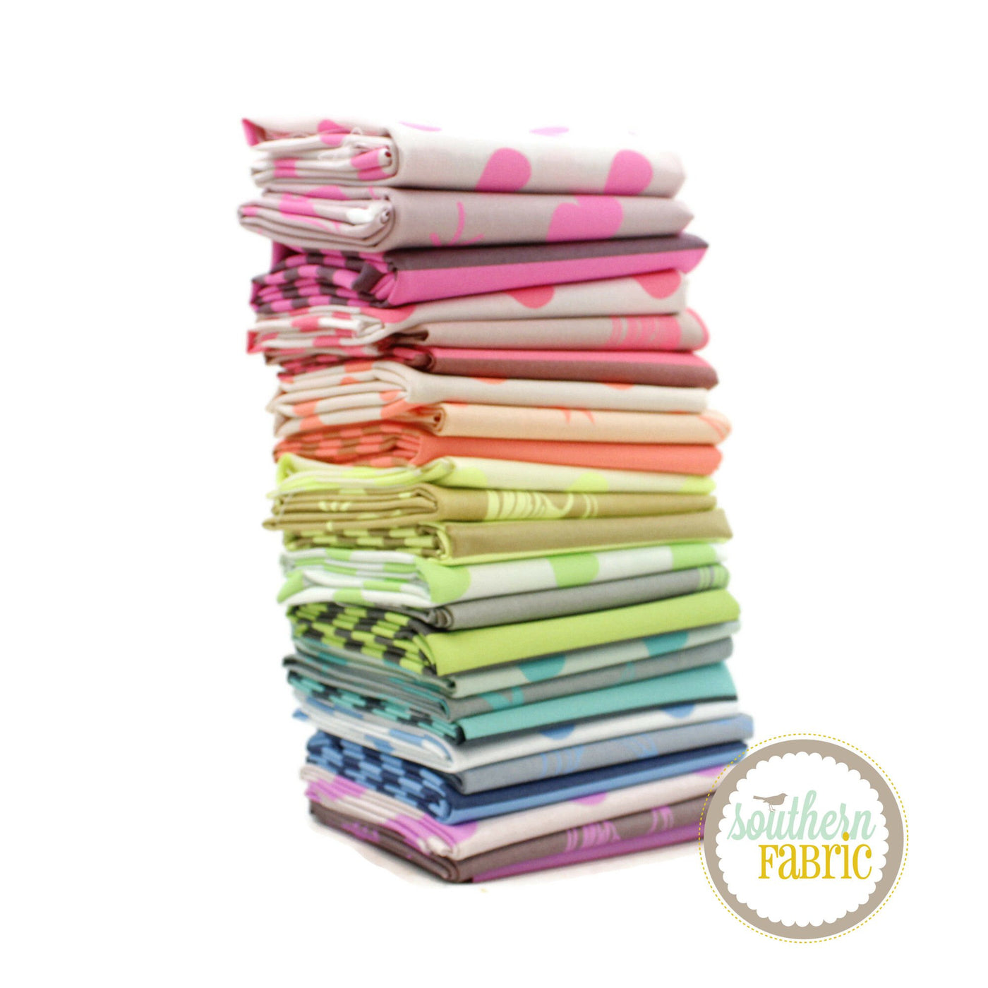 Tula Pink True Colors Quilt Fabric - Mineral - 13 piece Fat