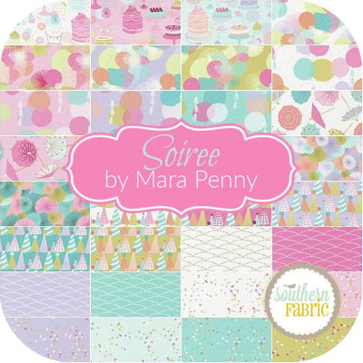 Soiree Layer Cake (42 pcs) by Mara Penny for Moda (13370LC)
