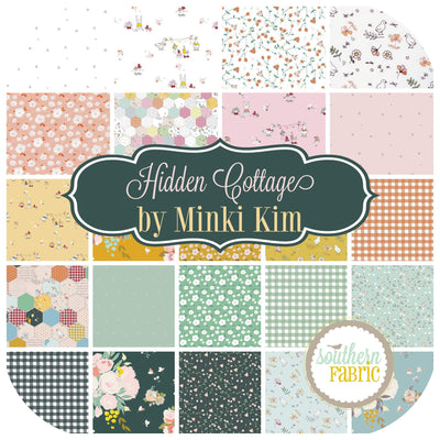 Hidden Cottage Jelly Roll (40 pcs) by Minki Kim for Riley Blake