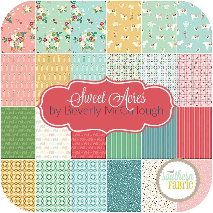 Sweet Acres Jelly Roll (40 pcs) by Beverly McCullough for Riley Blake (RP-13210-40)