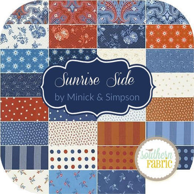 Sunrise Side Layer Cake (42 pcs) by Minick & Simpson for Moda (14960LC)