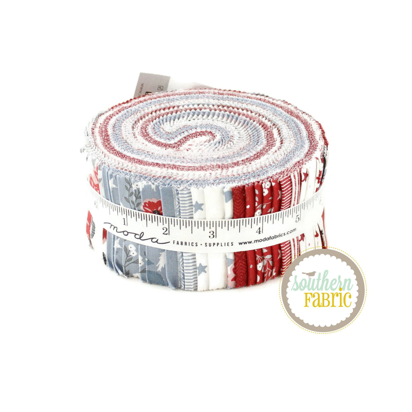 Old Glory Jelly Roll (40 pcs) by Lella Boutique for Moda (5200JR)