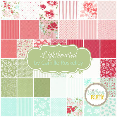 Lighthearted Mini Charm Pack (42 pcs) by Camille Roskelley for Moda (55290MC)