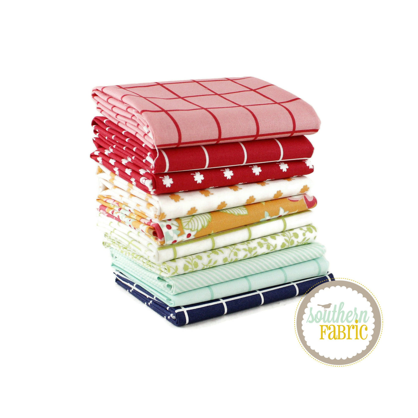 One Fine Day Half Yard Bundle (10 pcs) by Bonnie and Camille for Moda