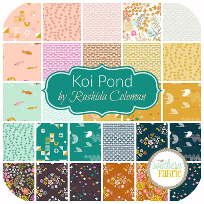 Koi Pond Jelly Roll (40 pcs) by Rashida Coleman for Ruby Star Society + Moda (RS1035JR)