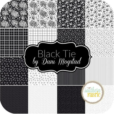 Black Tie Jelly Roll (40 pcs) by Dani Mogstad for Riley Blake (RP-13750-40)
