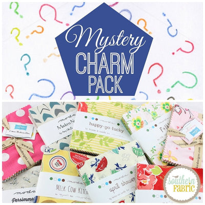 Mystery Charm Pack (42 pcs) by Mixed Designers for Southern Fabric (mystery.charm)