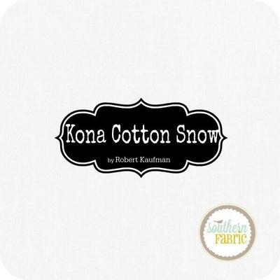 Kona Cotton - Snow Charm Pack (42 pcs) by Robert Kaufman