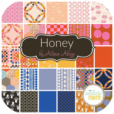 Honey Jelly Roll (40 pcs) by Alexia Abegg for Ruby Star Society + Moda (RS4053JR)