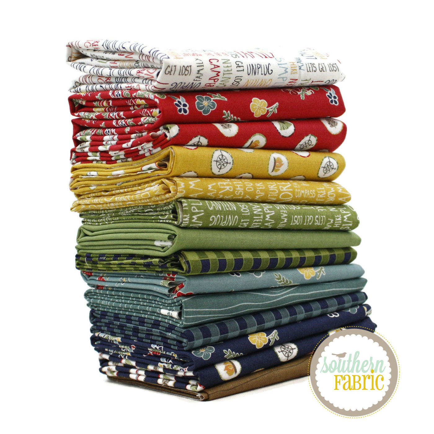 Love you S'more Fat Quarter Bundle (15 pcs) by Gracey Larson for Southern Fabric (GL.LYS.FQ)
