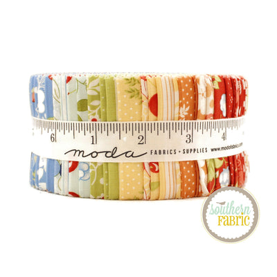 Fruit Cocktail Jelly Roll (40 pcs) by Fig Tree for Moda (20460JR)