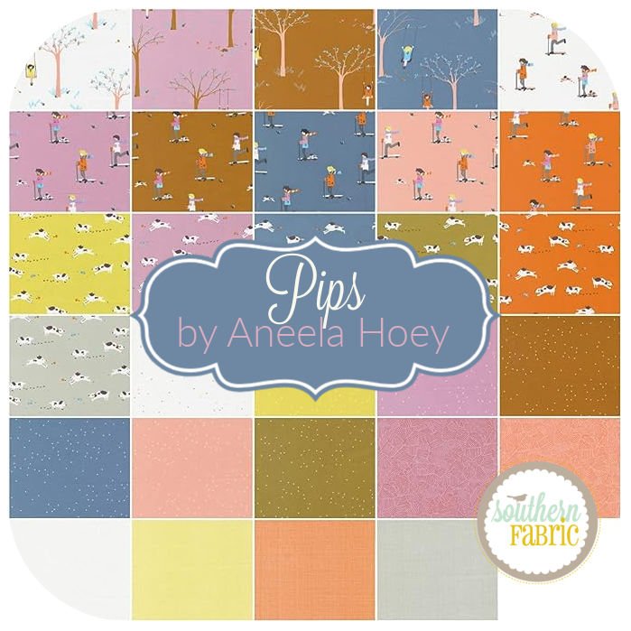 Pips Fat Eighth Bundle (29 pcs) by Aneela Hoey for Moda (24590F8)