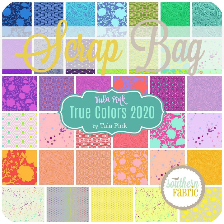 True Colors 2020 Scrap Bag (approx 2 yards) by Tula Pink for Free Spirit