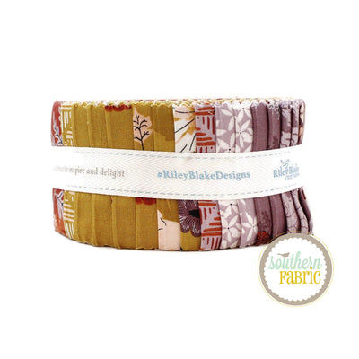 Maple Jelly Roll (40 pcs) by Gabrielle Neil for Riley Blake (RP-12470-40)