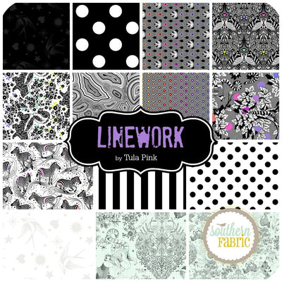 Linework Fat Eighth Bundle (13 pcs) by Tula Pink for Free Spirit