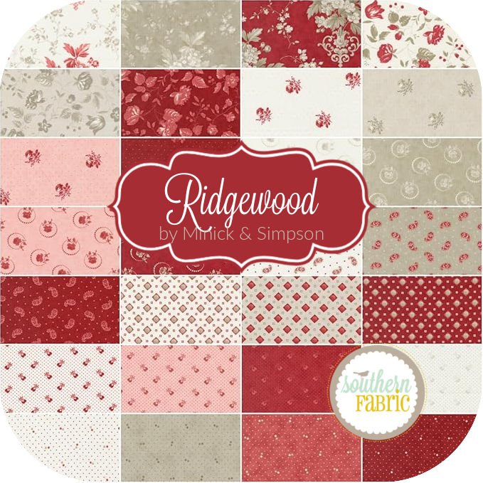 Ridgewood Jelly Roll (40 pcs) by Minick & Simpson for Moda (14970JR)