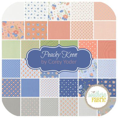 Peachy Keen Layer Cake (42 pcs) by Corey Yoder for Moda (29170LC)